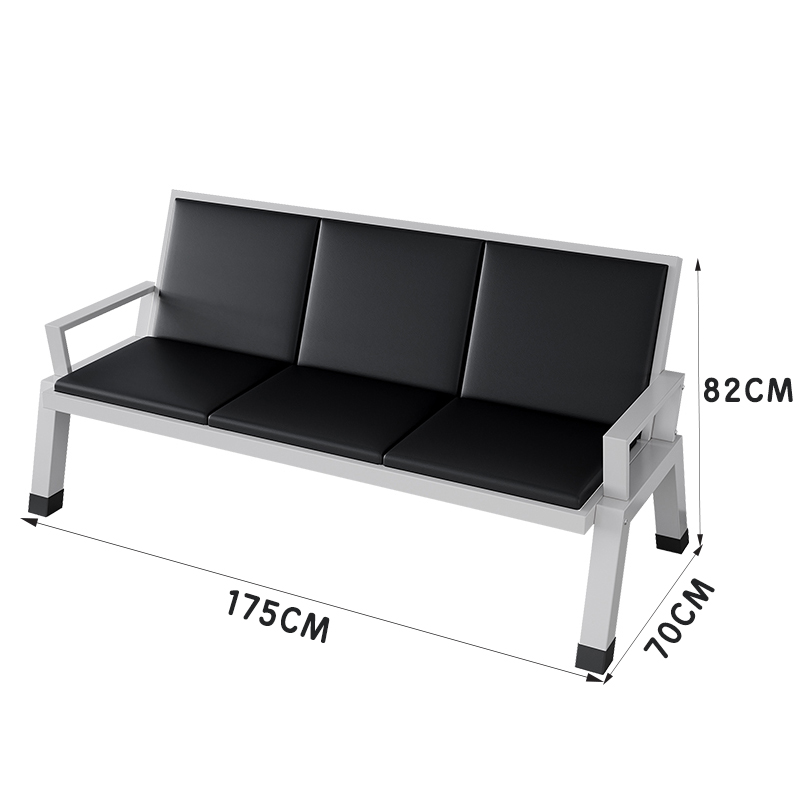 芙瑞塔 多人排椅 三人位 张高清大图