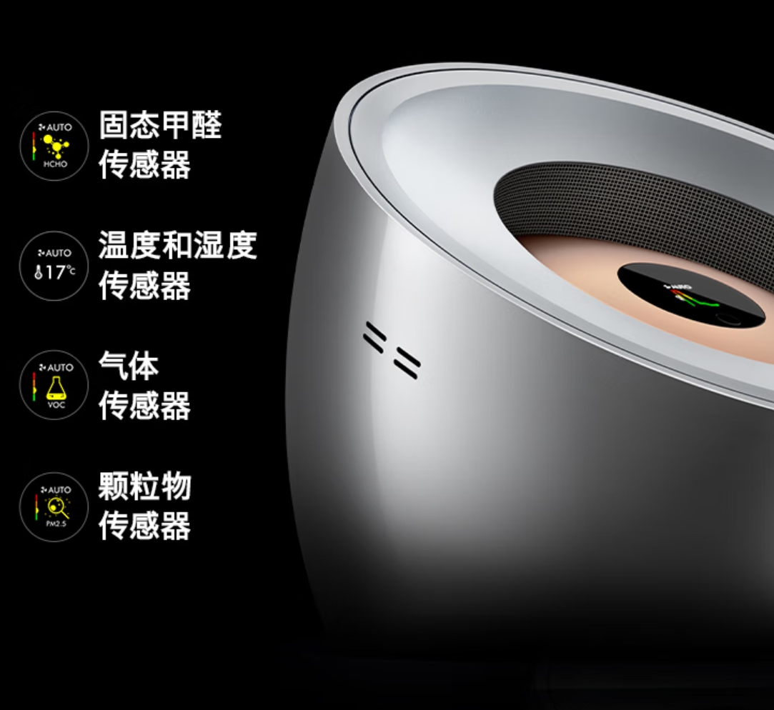 戴森(DYSON)DYSON BP03空气净化器 大面积净化异味和过敏原 滤除花粉 宠物毛发 医护级 宠护认证 镍蓝色高清大图