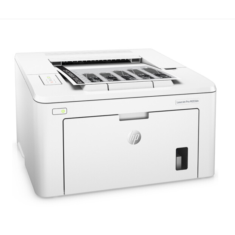 惠普(hp)LaserJet Pro M203dn 黑白激光打印机 A4幅面 自动双面 以太网络 USB连接 幅面A4 打印速度≥20ppm