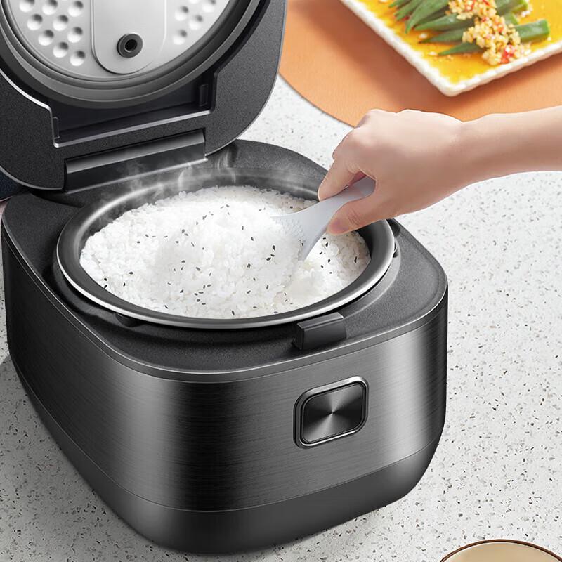 苏泊尔(SUPOR)电饭煲家用电磁加热铜晶球釜大容量多功能智能预约煮饭触控柴火饭SF30HC0028高清大图