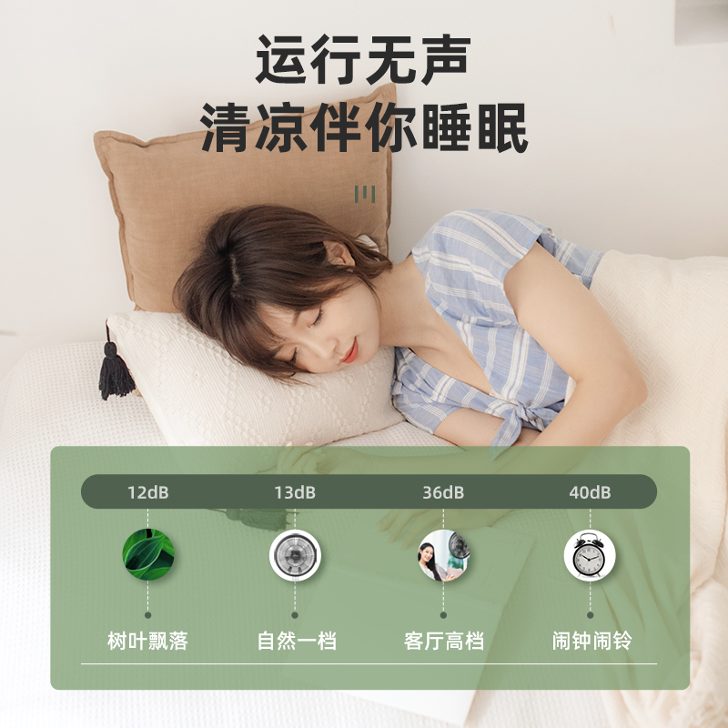 北美电器(ACA)电风扇家用落地台式扇静音摇头直流变频遥控空气循环电风扇