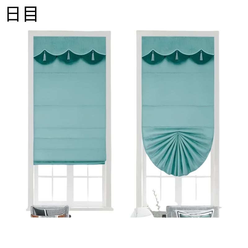 日目 雪尼尔遮光罗马帘 GRY-HY03/平方米高清大图