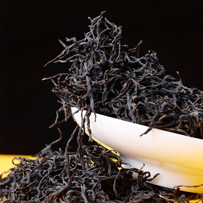 素言茶坊 最团圆铁观音羊脂玉瓷一壶四杯 正山小种90g+炭焙铁观音90g高清大图