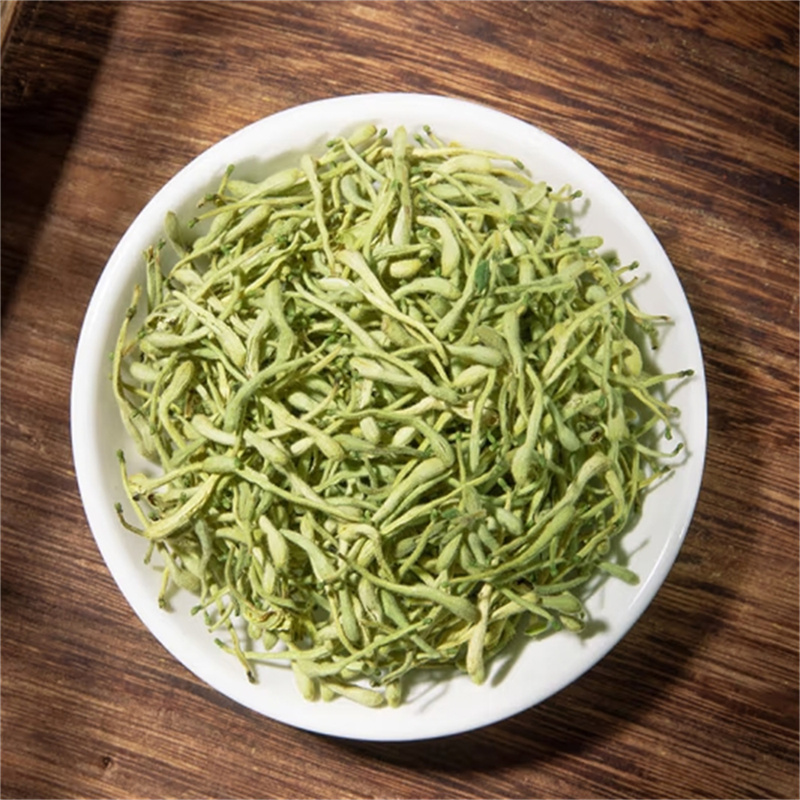 金银花250g封丘头茬金银花散装二花另售菊花胖大海高清大图