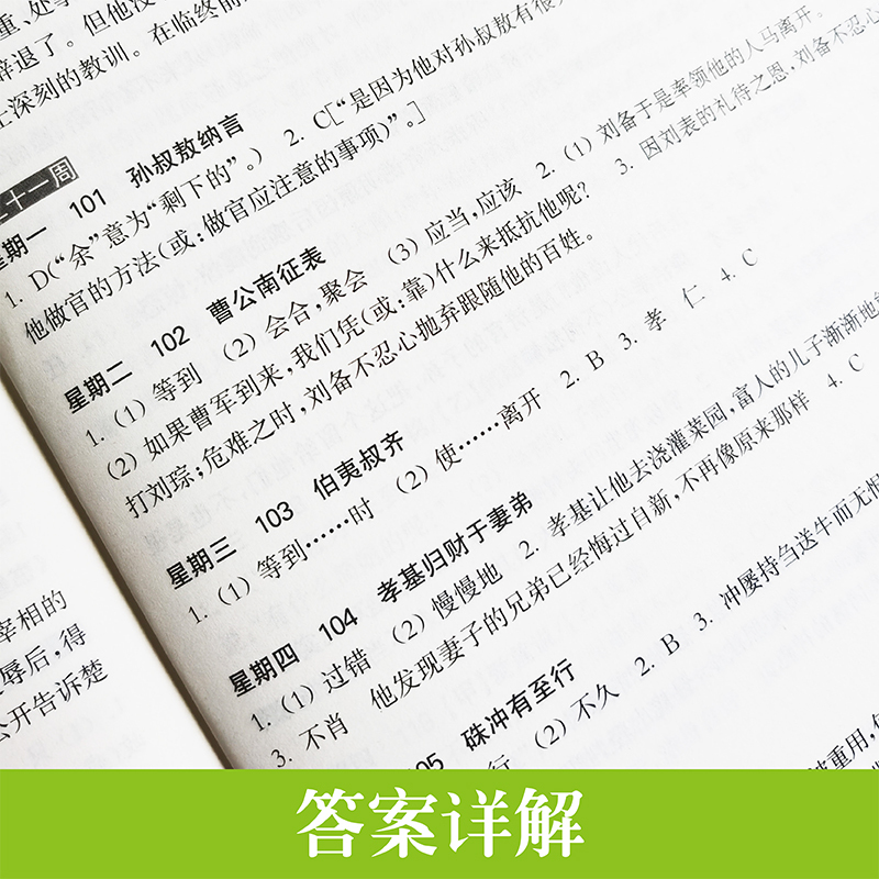 七八九年级现代文 全3册 初中通用 [正版]初中课外文言文阅读周计划高效训练120篇现代文阅读周计划高效训练100篇七八