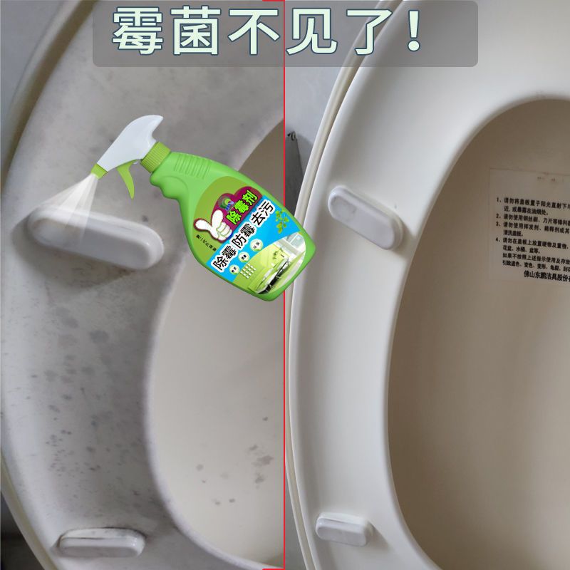 墙体地面除霉剂浓缩马桶盖去污除青苔去除剂高浓缩霉菌防霉清洁 两瓶