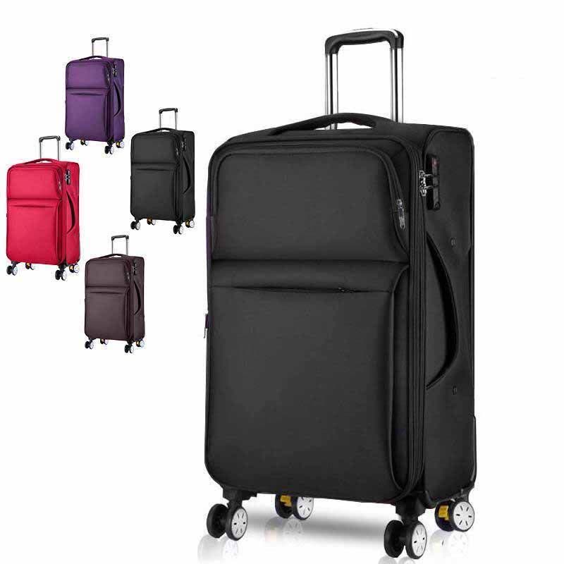 爱路达 牛津布拉杆箱 防爆拉链+刹车轮20寸/个图片