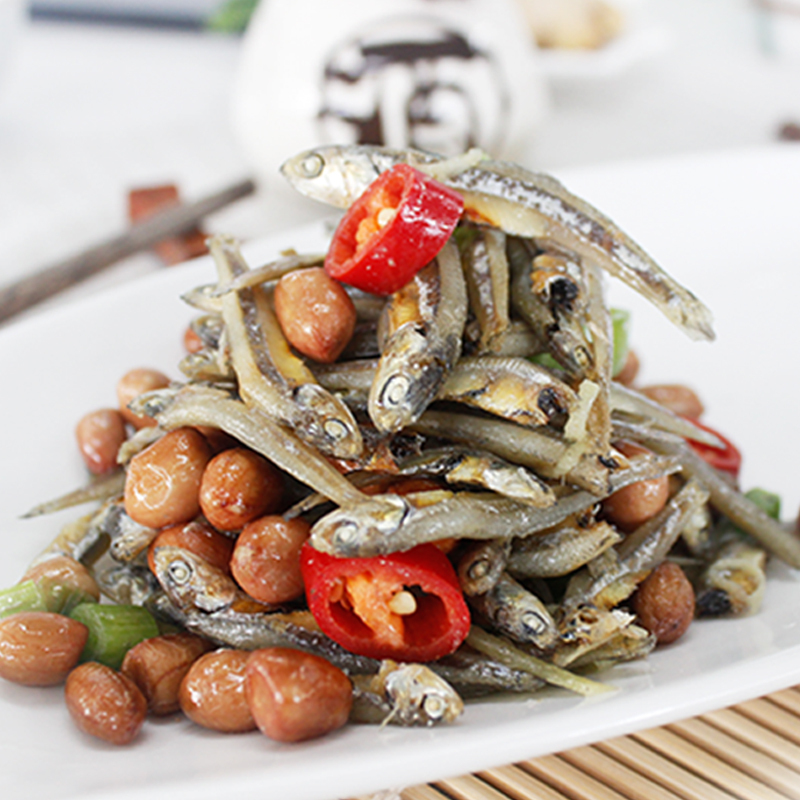 绿帝 金线鱼210g 海产干货 煮汤炒菜 银鱼干