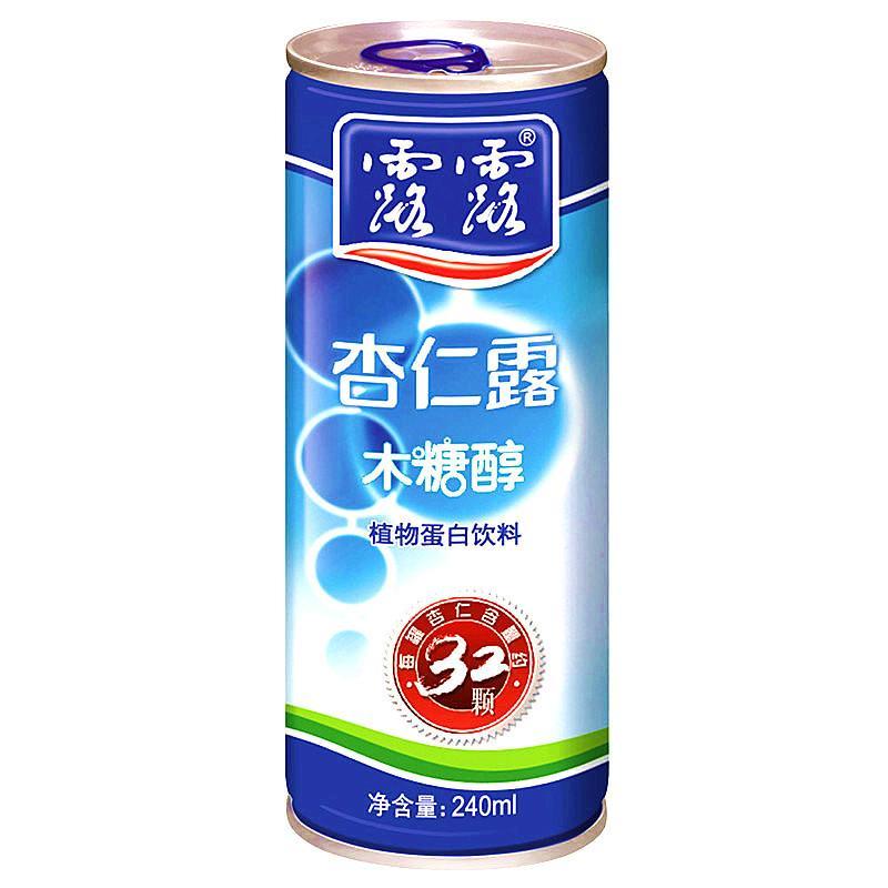 苏宁超市自营 露露 木糖醇 杏仁露 240ml