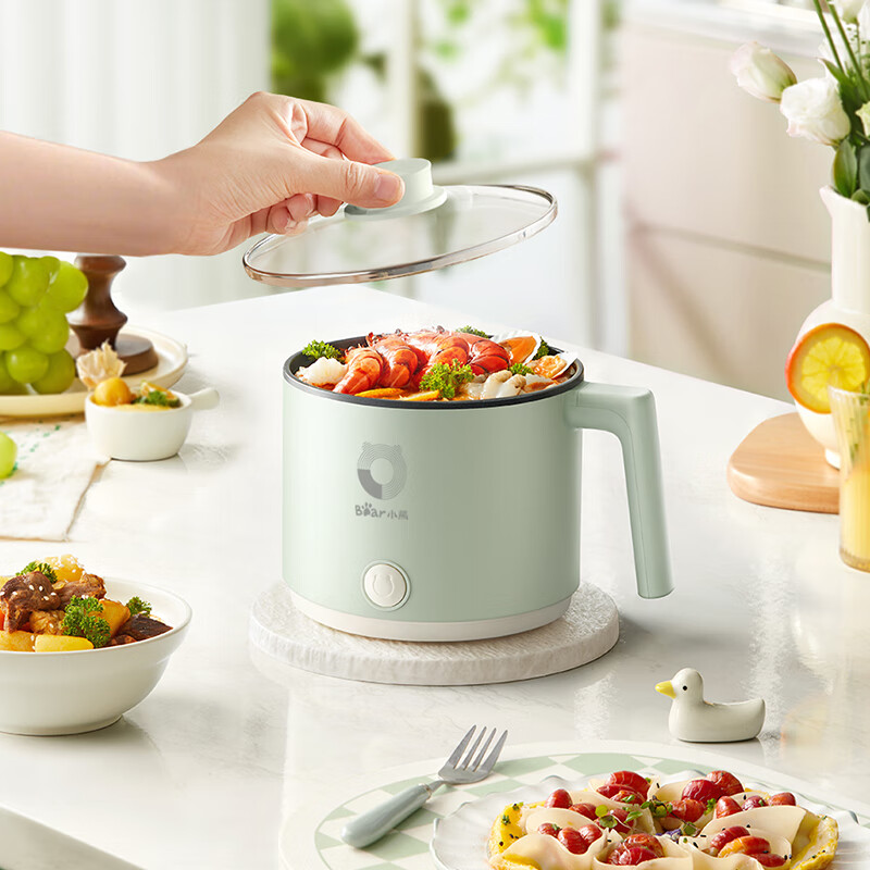 小熊(bear)电热锅DRG-T17U1绿色高清大图