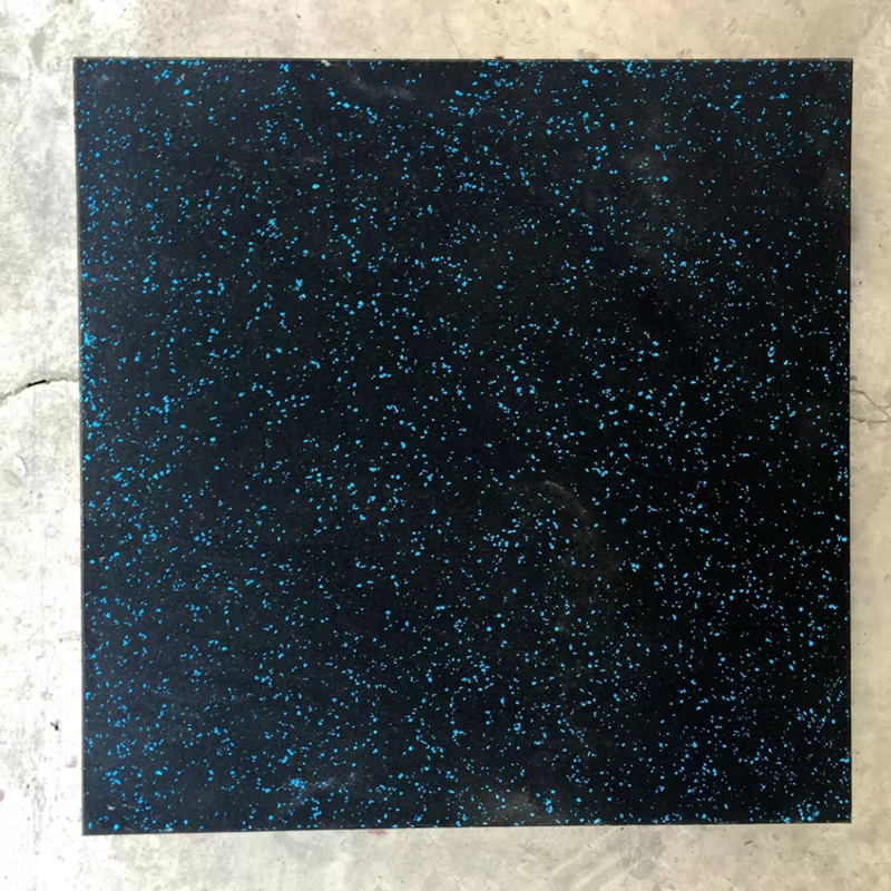 喜力健 健身房地垫 复合环保花颗粒50*50*2cm 块高清大图