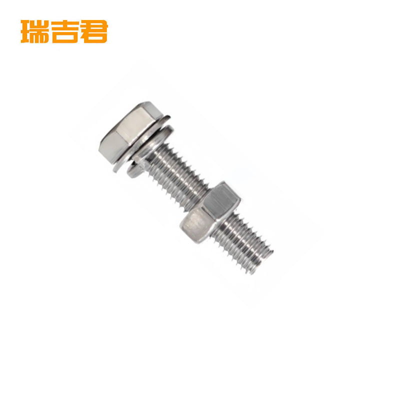 瑞吉君 304不锈钢穿钉带帽 M16*250mm 套高清大图