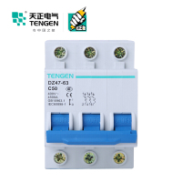 天正电气 DZ47-63 3P C 50A 4.5KA 01060020319 微型断路器