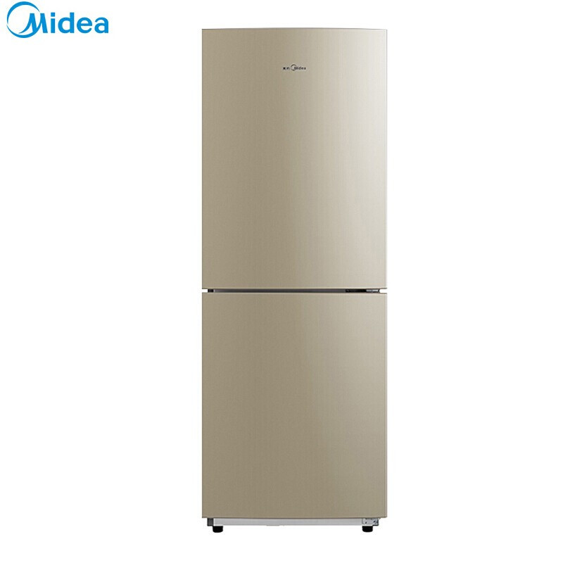 美的(Midea)207升双开门电冰箱 风冷无霜两门家用大容量 智能控温 BCD-207WM 芙蓉金(单位: 台)
