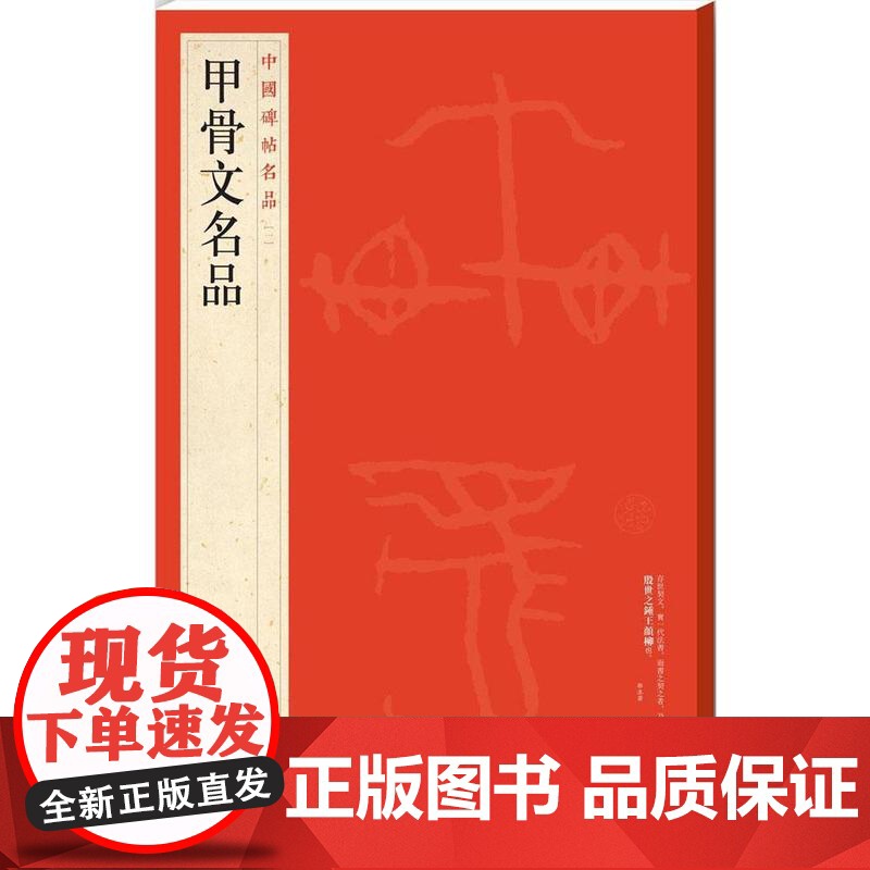 中国碑帖名品1·甲骨文名品 上海书画出版社高清大图