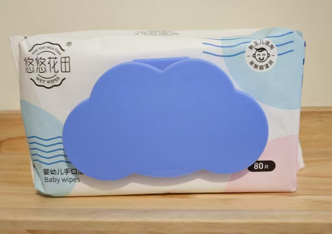 洁成悠悠花田婴幼儿手口湿巾80片