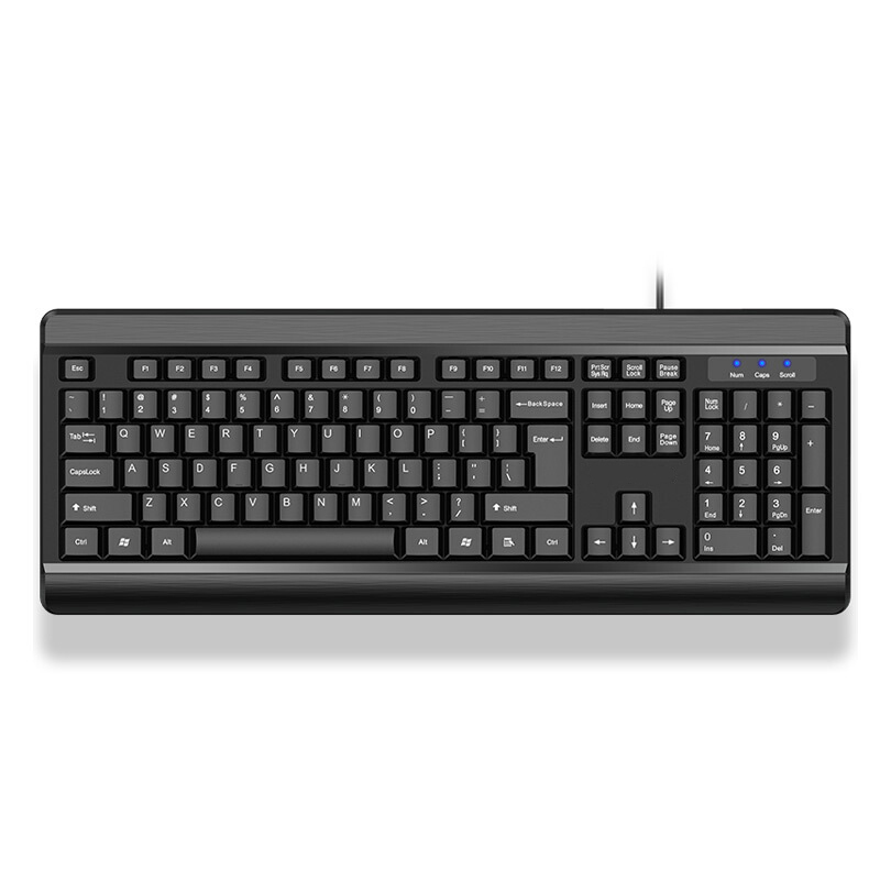 英菲克inphic有线键盘v580电脑键盘xz