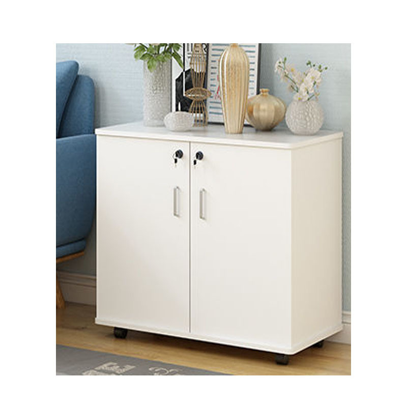 柜多用资料档案柜小矮柜kle—pfg45木柜储物柜带抽屉对开门柜半截矮柜