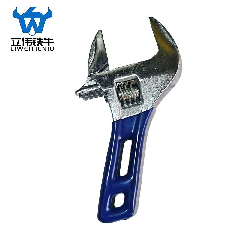 立伟铁牛短柄卫浴扳手150mm/把高清大图