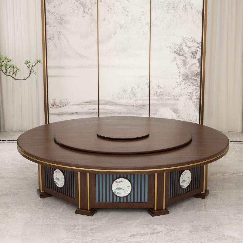 美沐芯品 圆桌 电动餐桌(不含餐椅)直径 2.4米/张高清大图