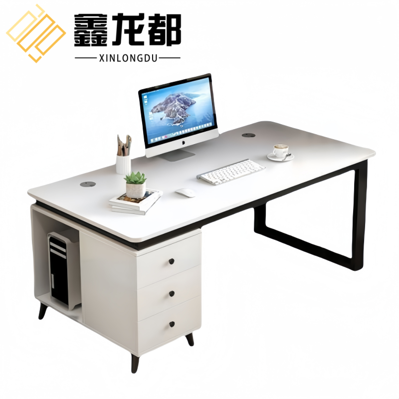 鑫龙都电脑桌职员桌高清大图