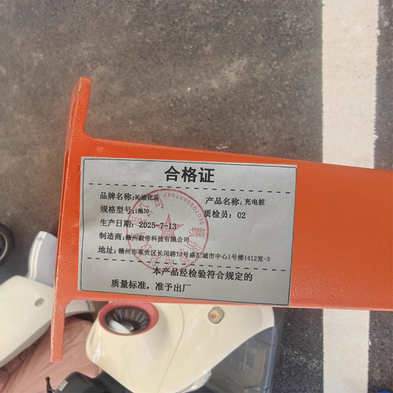 沁渝优品 充电桩 1拖10/个