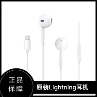 苹果12原装耳机11原装耳机lightning接口TN2耳机7代耳机8/X/XR/11/12/12pro 正品麦克风耳机