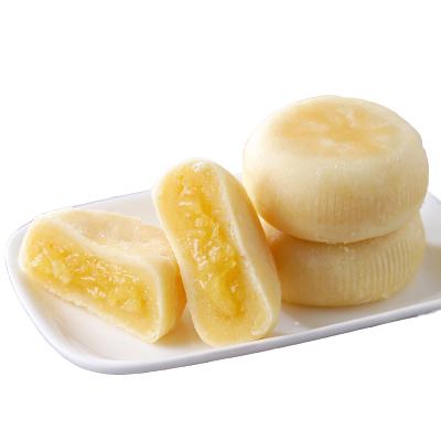 雨旺猫山王榴莲蛋卷328g 榴莲饼网红款