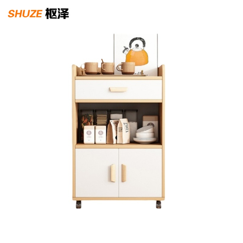 枢泽 储物柜 双门一抽带滑轮500*350*860mm 台高清大图