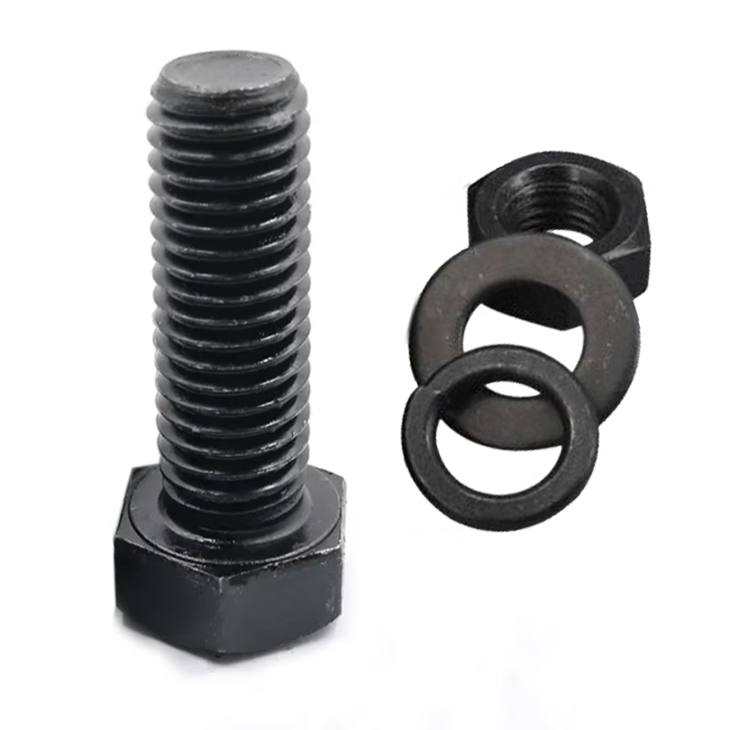 螺栓和螺母; M16*60 强度等级:8.8级;材质:碳钢;标准号:GB/T5783-2016 1个高清大图