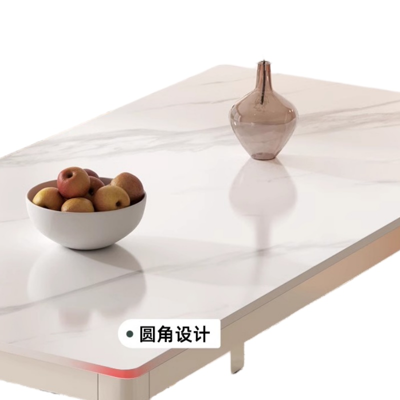 豫龙都 餐桌椅一桌六椅 套高清大图