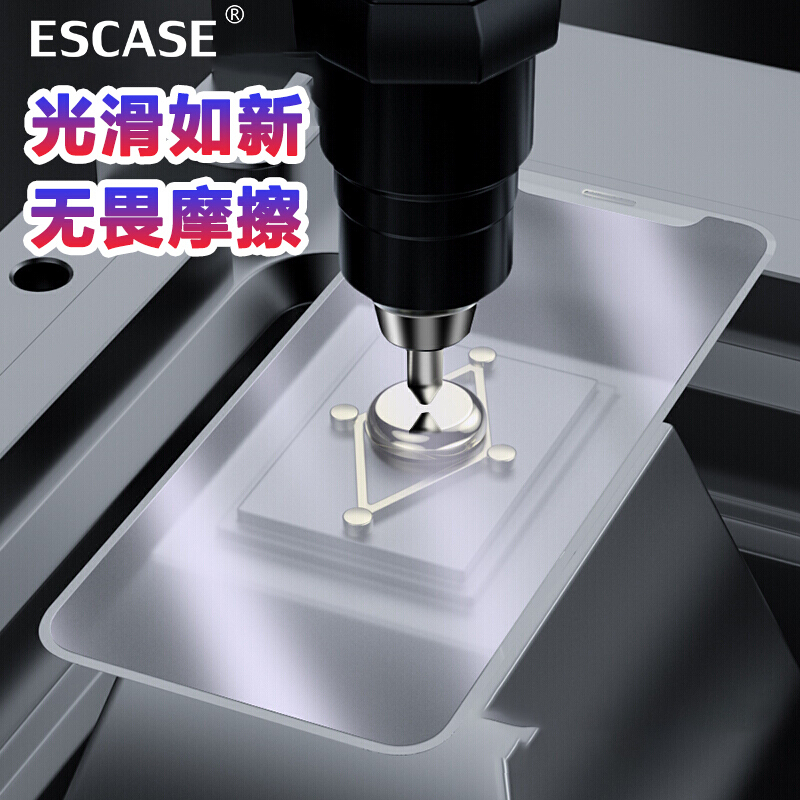ESCASE 苹果11Pro Max/XS Max钢化膜iPhonexsmax膜非全屏 手感顺滑防指纹防汗电竞磨砂玻璃膜