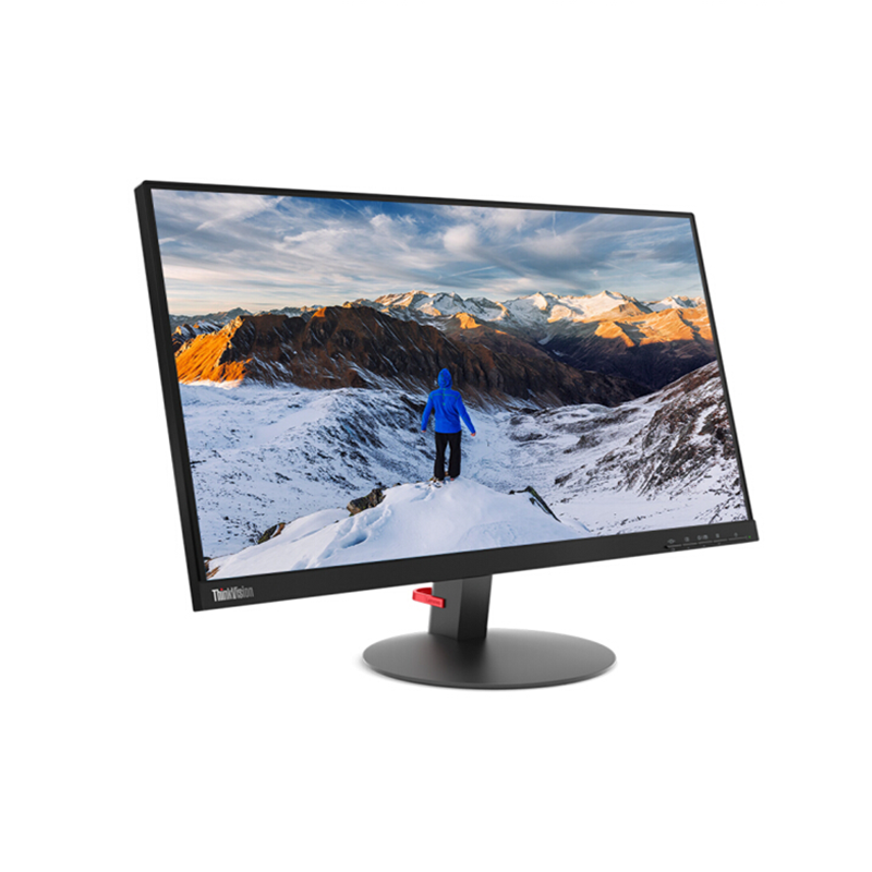 联想S24e 23.8英寸商用办公电脑显示器 低蓝光不闪屏 (HDMI VGA接口)