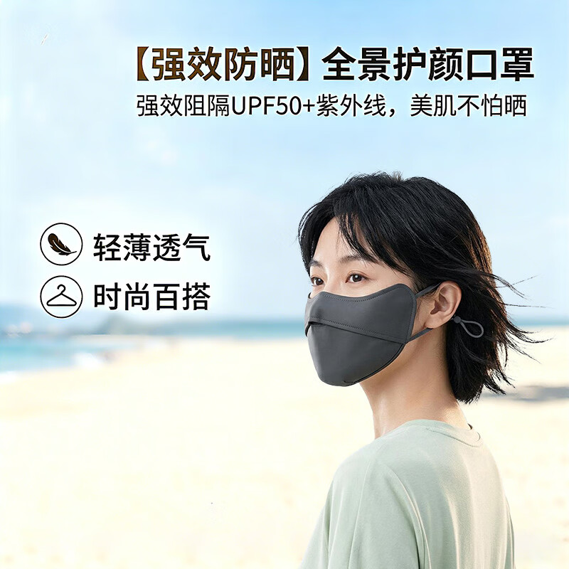 路悠悠透气护眼角防晒口罩XKZ143
