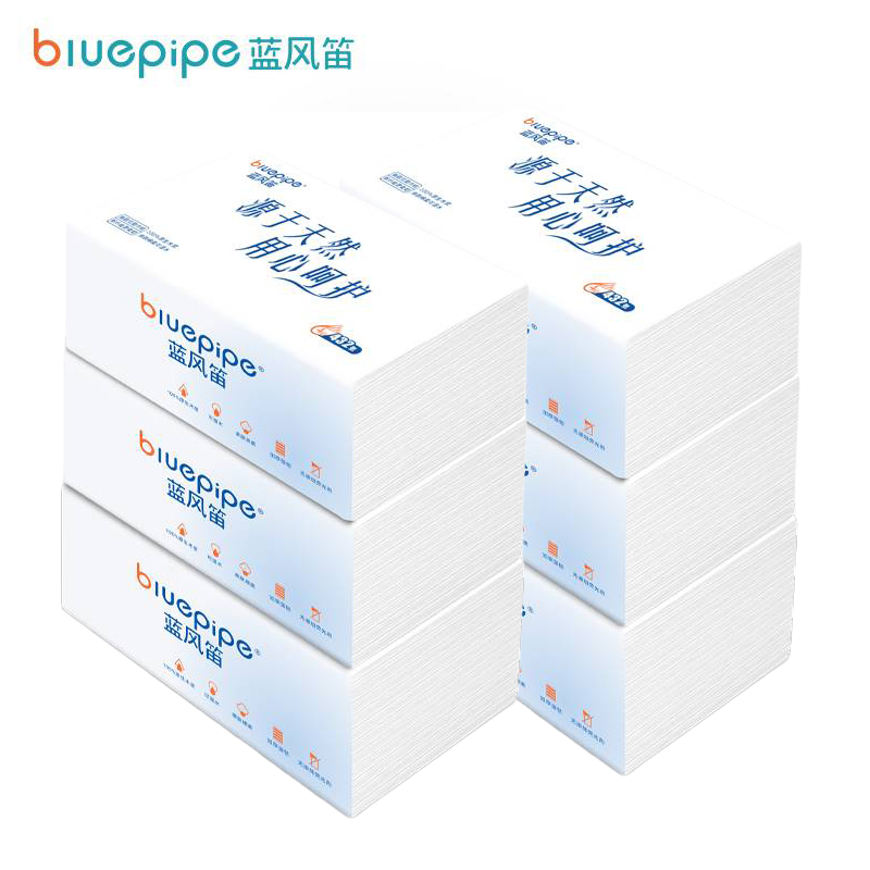 蓝风笛 抽纸 5提 件(5提 件)高清大图