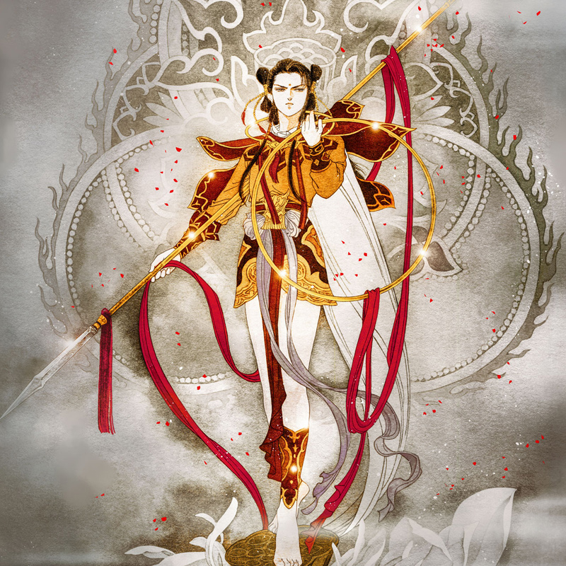 [正版]YS 四方神 照影 上下 萨菲珥绘 清水比奈编 赠青龙白虎神君明信片x2+二十八星宿神将谱中国传统神话故事漫画高清大图