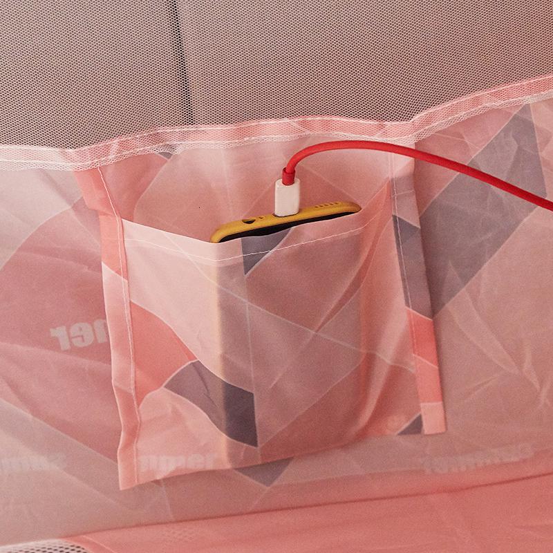 蚊帐免安装蒙古包家用1.8m床防蚊1.5m防摔可折叠1.2米加密纹帐2米_1_818高清大图