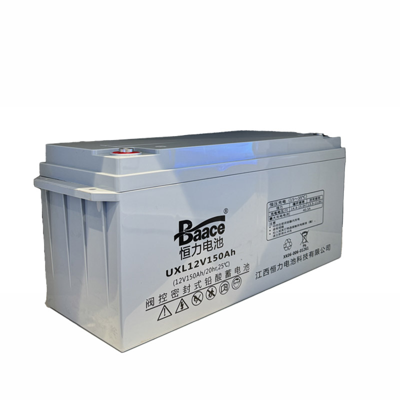 BAACE恒力铅酸蓄电池UXL12V150Ah(含配件卸货)块
