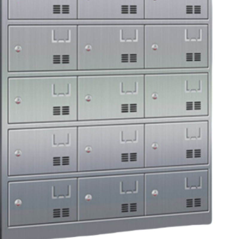 鑫龙都不锈钢餐盘柜高清大图