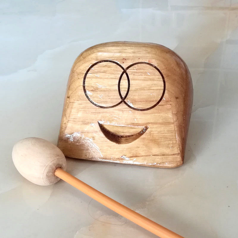 佛具法器老款念佛木鱼35寸10公分45寸实木雕刻木鱼老木鱼45寸圆纹木鱼