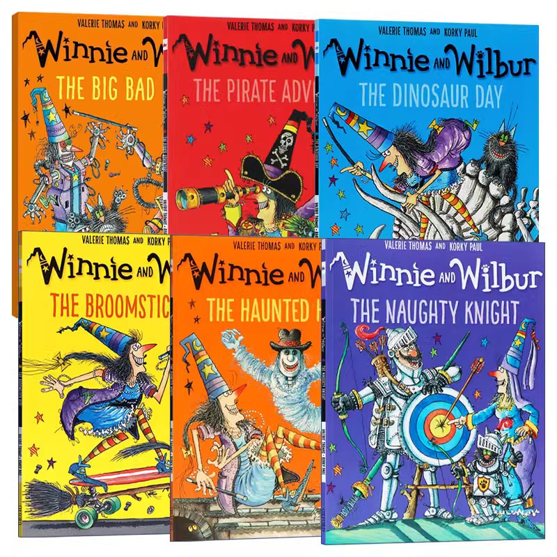 [醉染正版]女巫温妮系列 WINNIE & WILBUR: THE HAUNTED HOUSE 英文原版儿童绘本 少儿英高清大图