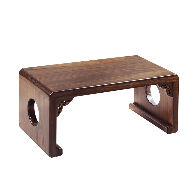 寻木匠实木小炕桌榻榻米茶桌日式阳台矮桌复古国学桌电脑桌子飘窗小