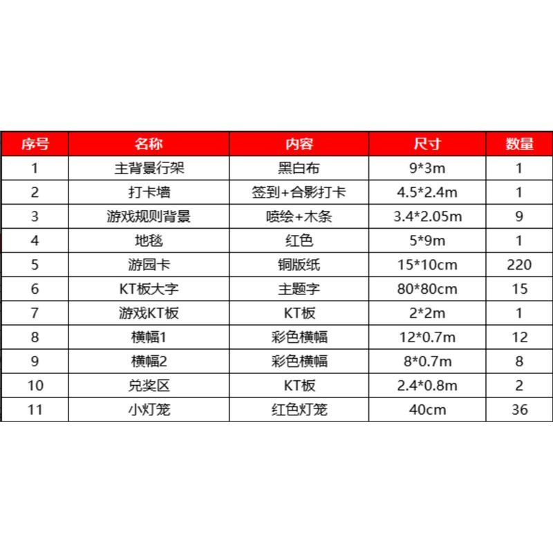 定制蛇新年游园会现场景布置装饰品 氛围签到背景墙kt展板横幅 单位:套 货期15天