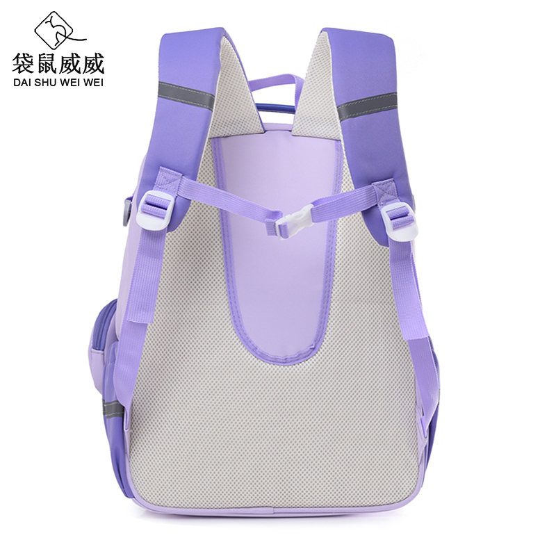 袋鼠威威 儿童书包 送五折胶囊雨伞 XFH2330-2高清大图