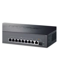 TP-Link TL-SG1210PE 8口千兆PoE交换机SFP光口大功率PoE供电模块