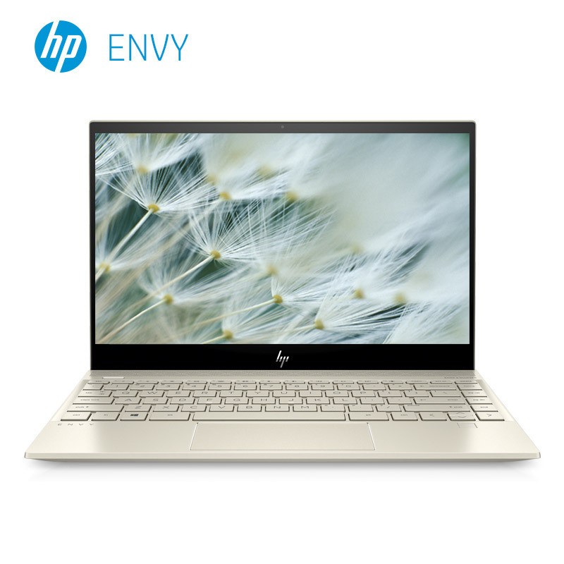 惠普(hp)ENVY 13-aq0008TX 13.3英寸轻薄本笔记本电脑(I5-8265U 8G 512GB SSD 独显 金色)