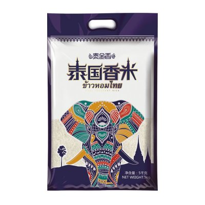 泰金香泰国香米 甄泰香米 大米5kg