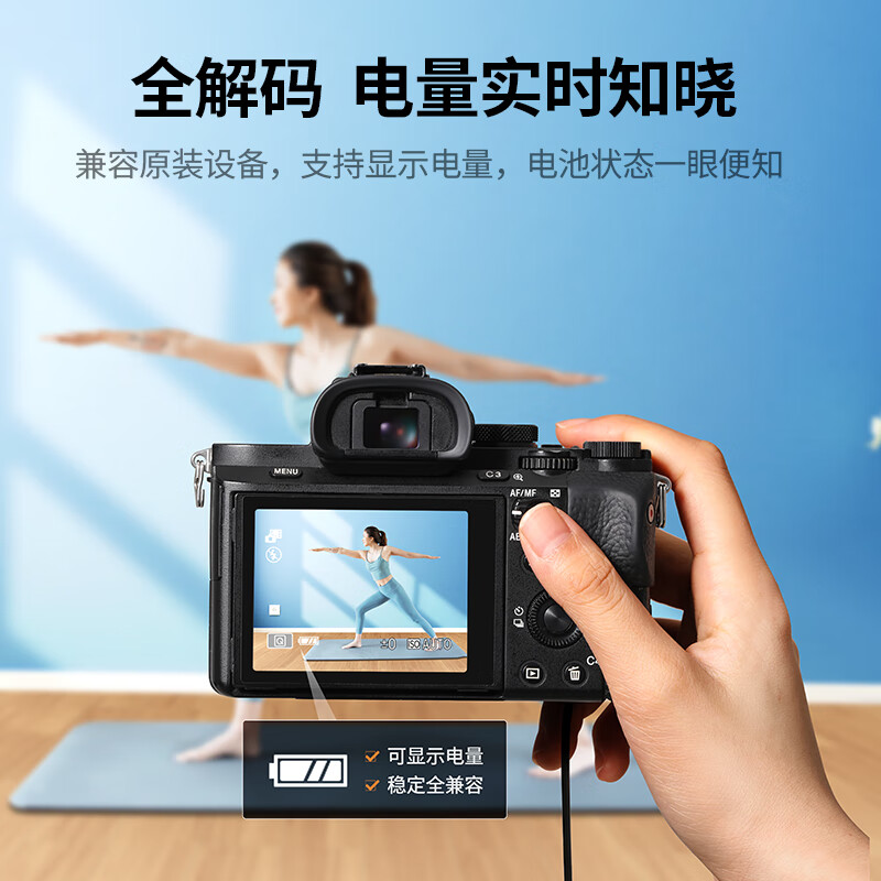 绿联索尼NP-FZ100相机模拟电池假电池 CP629/15314高清大图