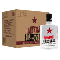 北京红星二锅头白酒 红星苏扁兼香型 40度150ml*12瓶箱装 保真