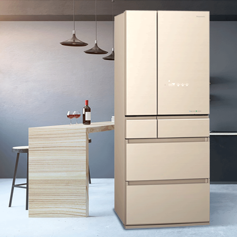 松下(panasonic)nr-f503hx-n5 原装进口 变频纳米水离子冰箱 498l